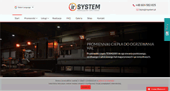 Desktop Screenshot of irsystem.pl